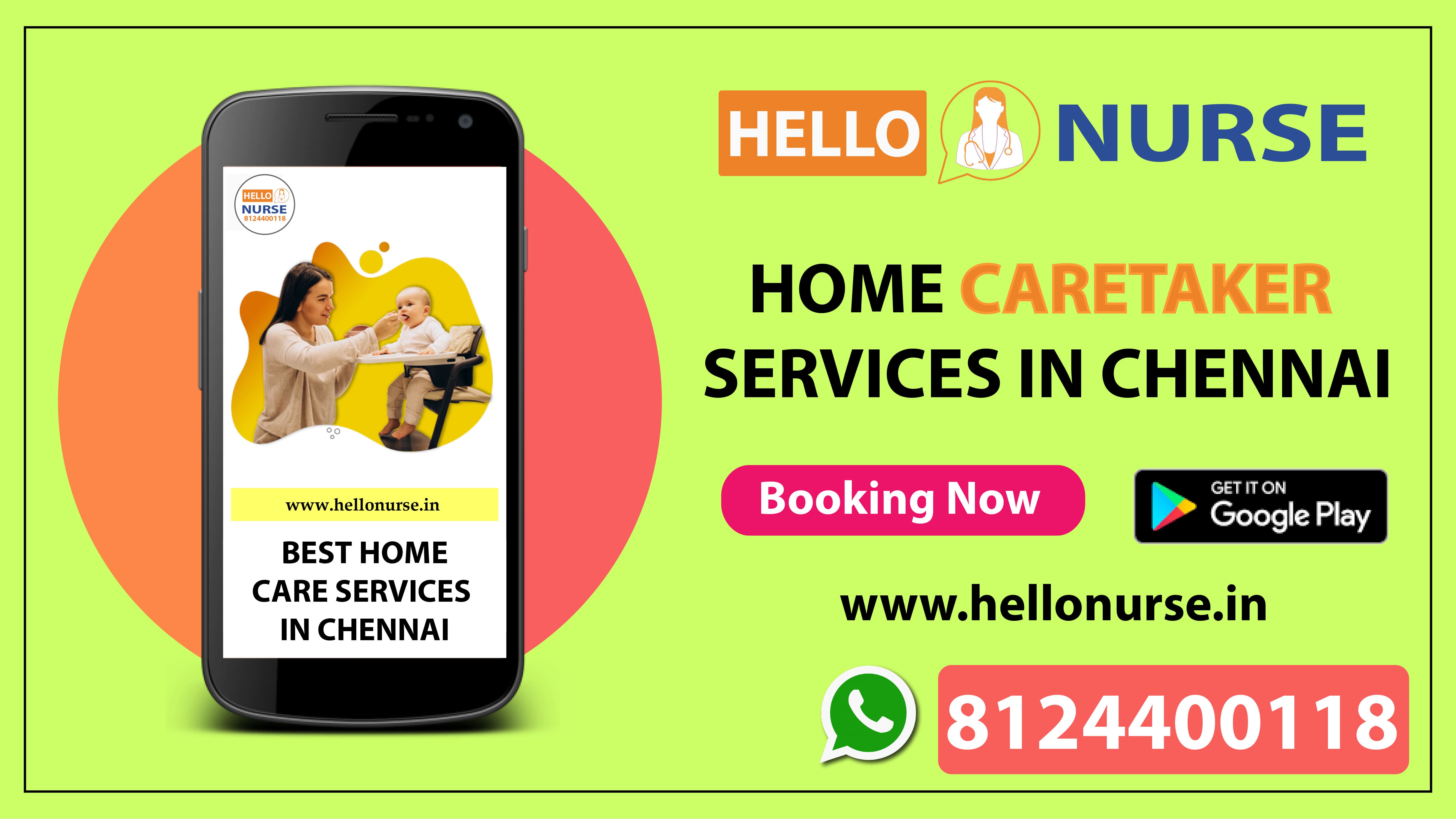 Home Care Services in Virugambakkam Chennai Vacancy | 8124400118