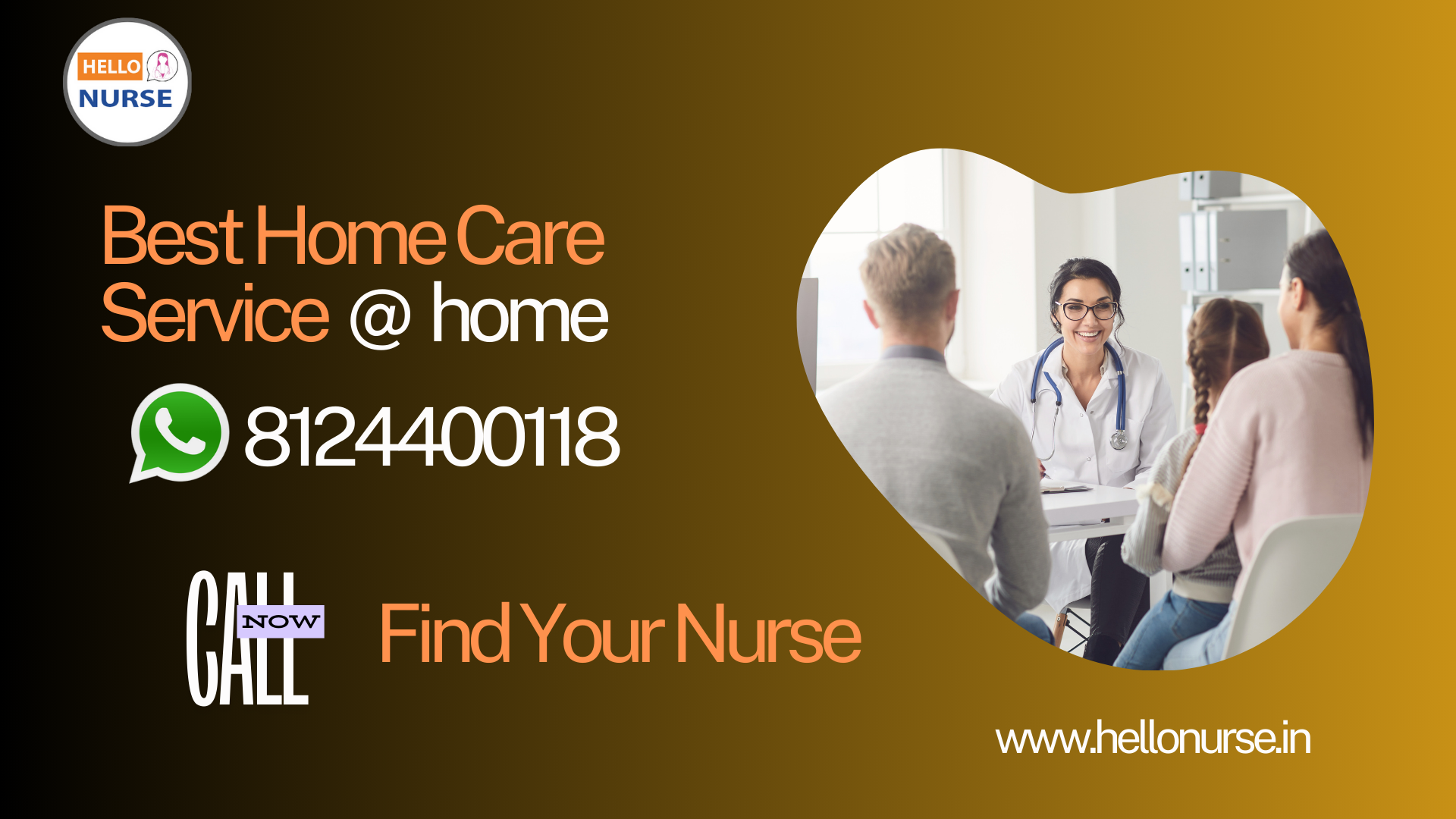 Chennai Aminjikarai home care services Contact Number | 8124400118